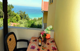 Agatha Paradise Studios, Paradise Beach, Thassos, 3 Bed Studio (No.7)