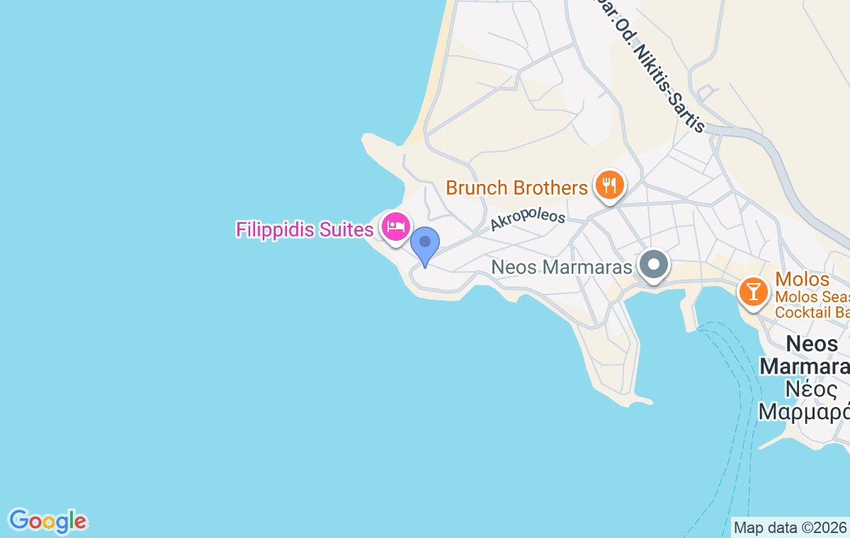 Accommodation location map