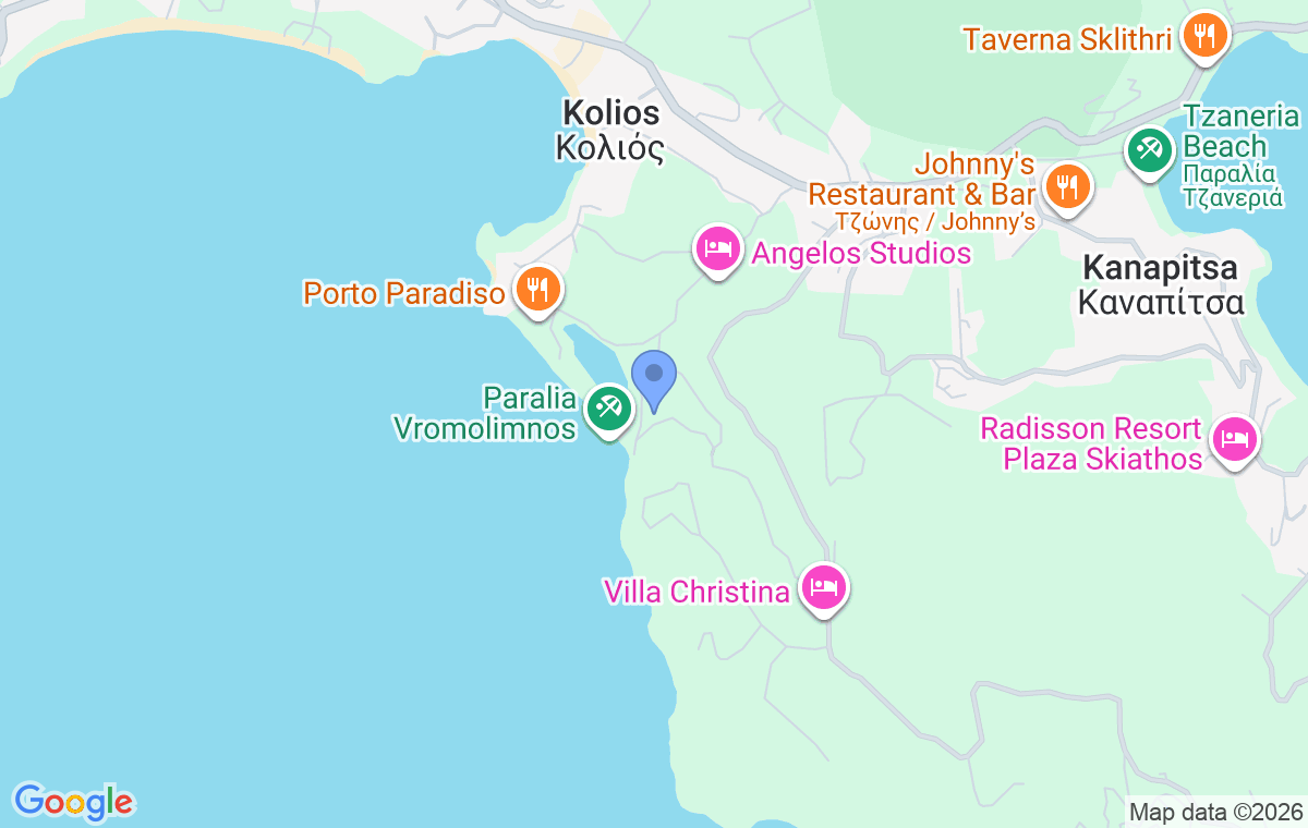 Accommodation location map