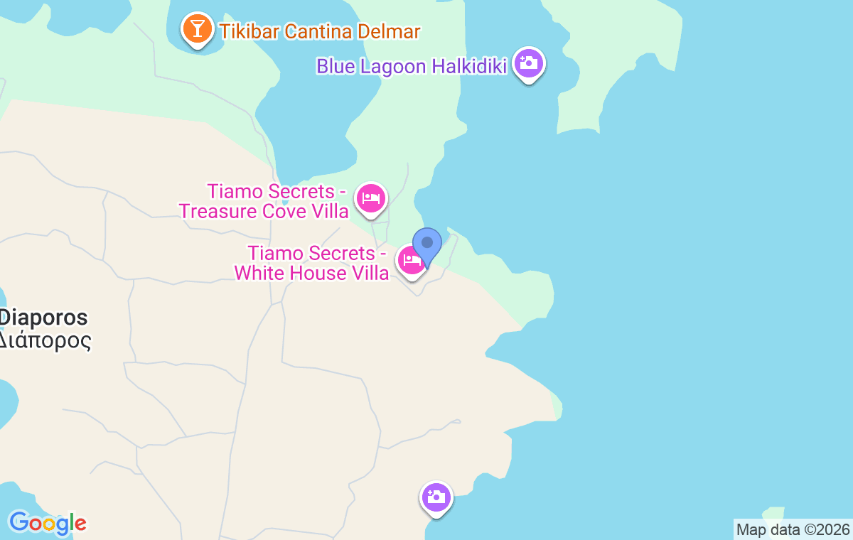 Accommodation location map