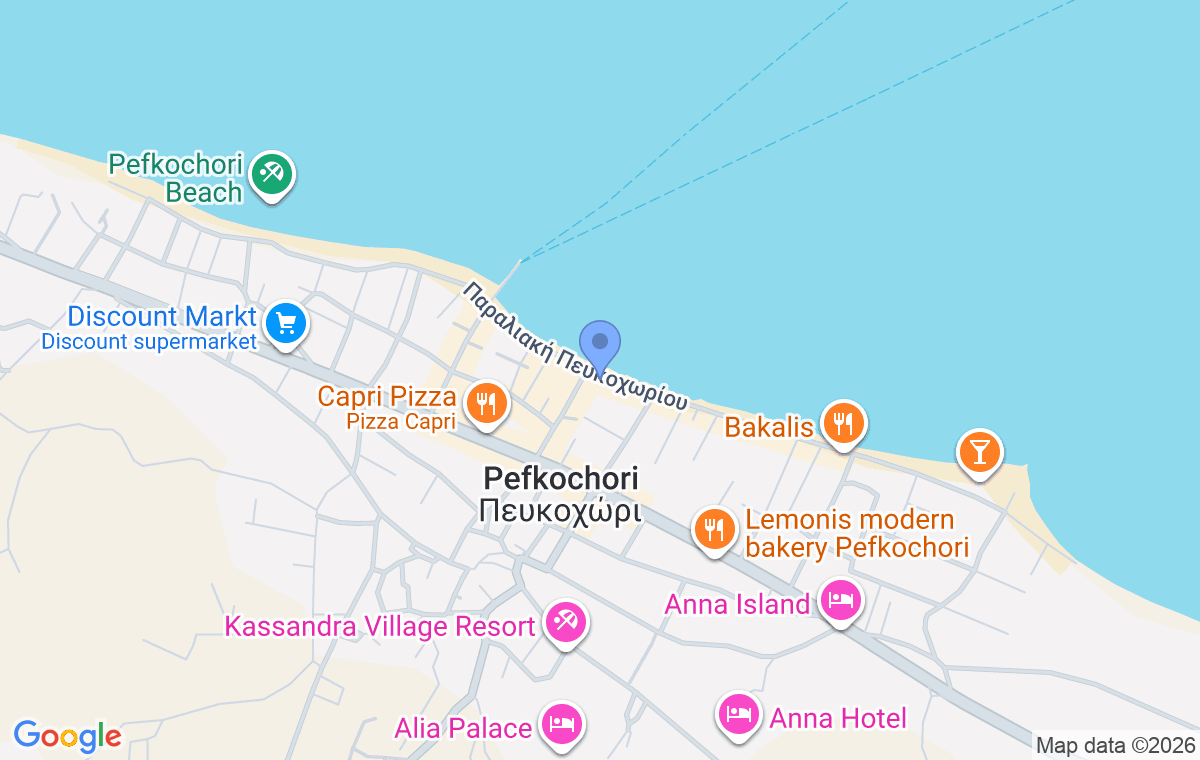 Accommodation location map