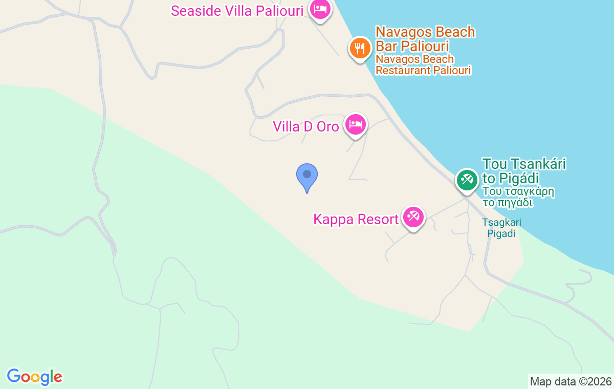 Accommodation location map