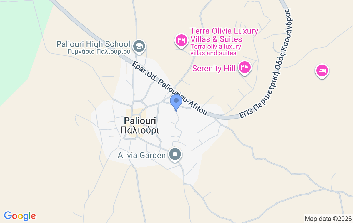 Accommodation location map