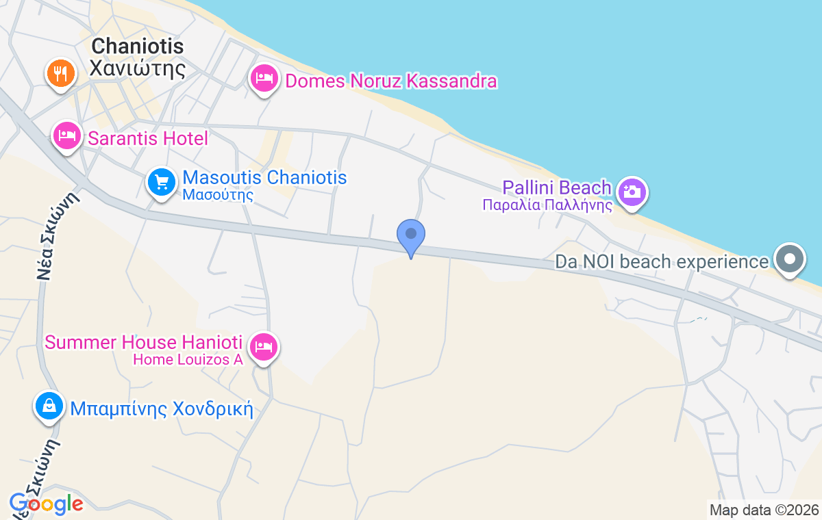 Accommodation location map
