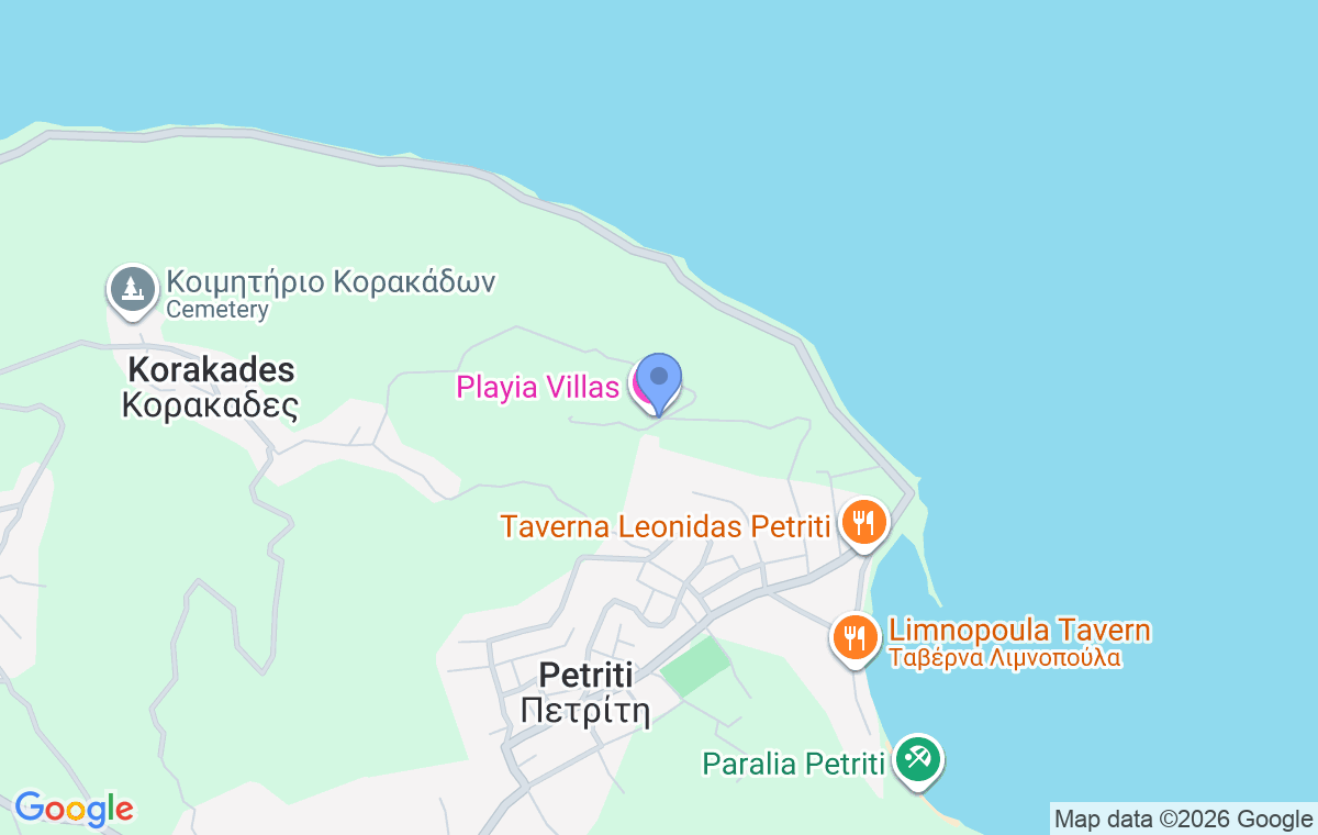 Accommodation location map