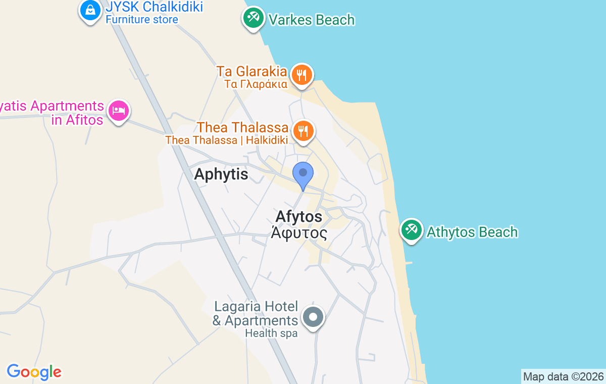 Accommodation location map