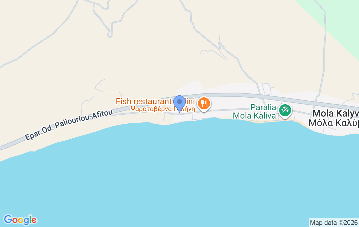 Accommodation location map
