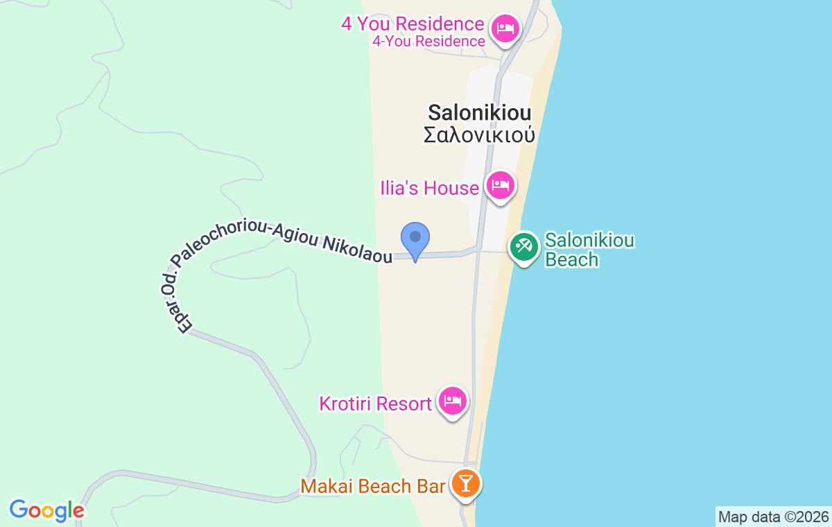 Accommodation location map