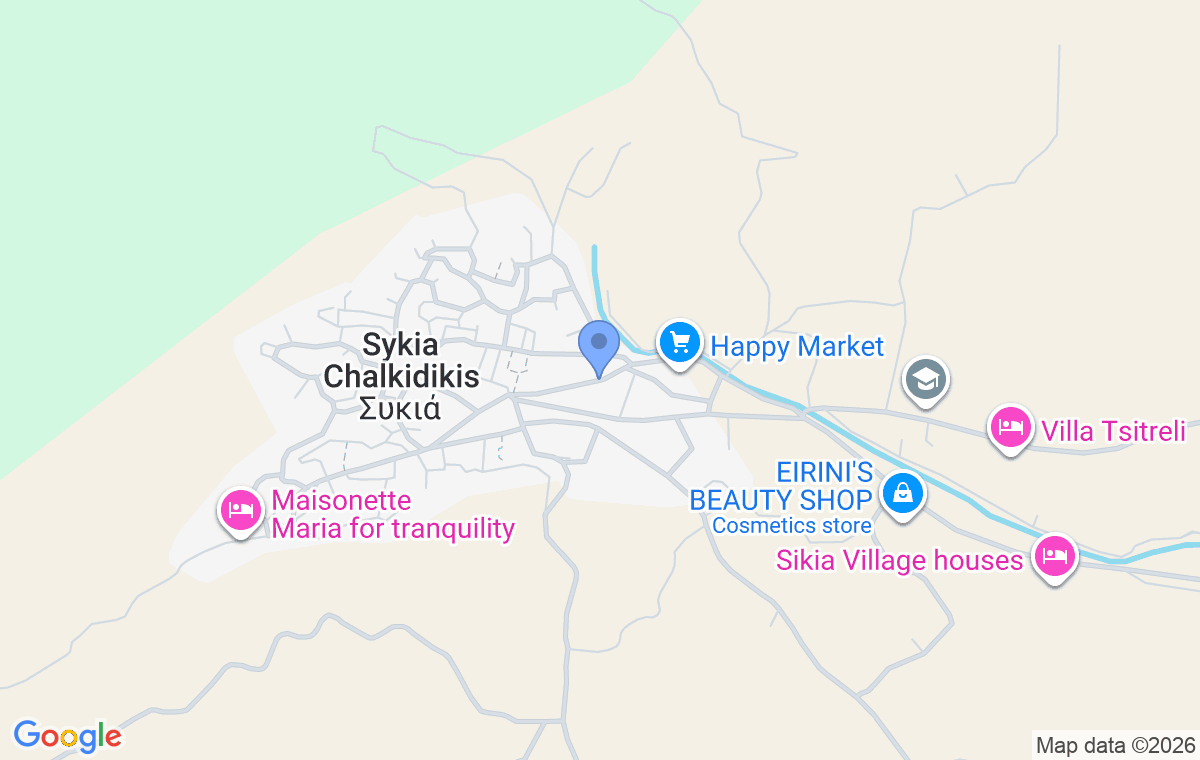 Accommodation location map