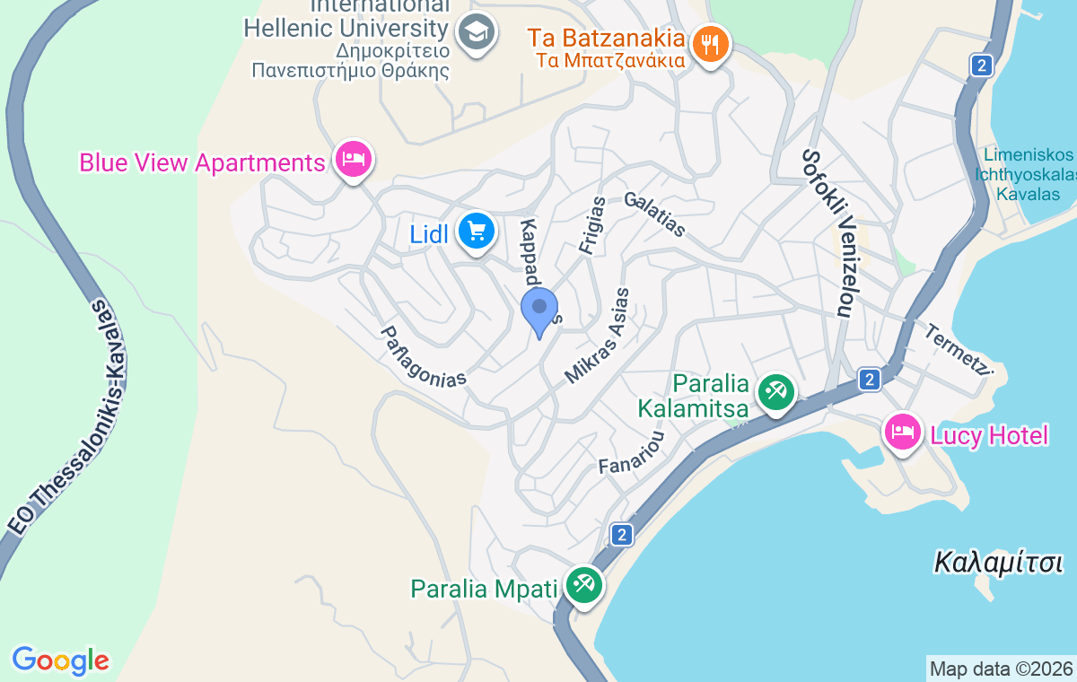 Mapa lokacije smeštaja