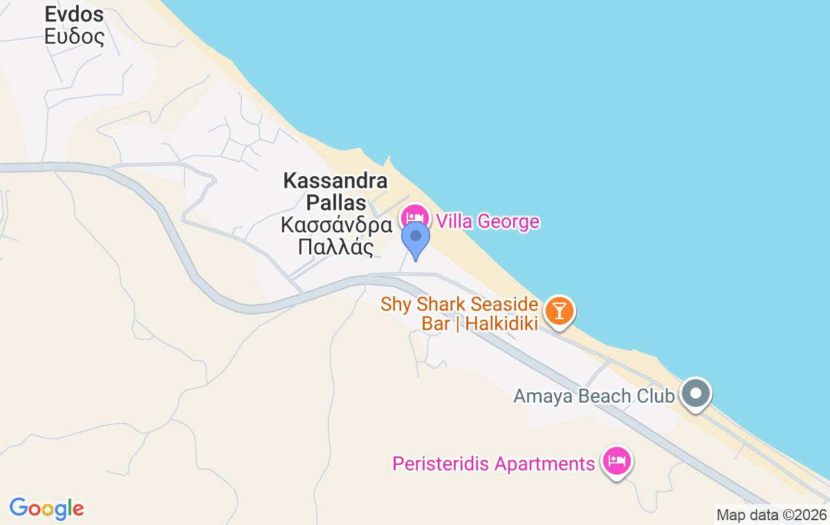 Accommodation location map