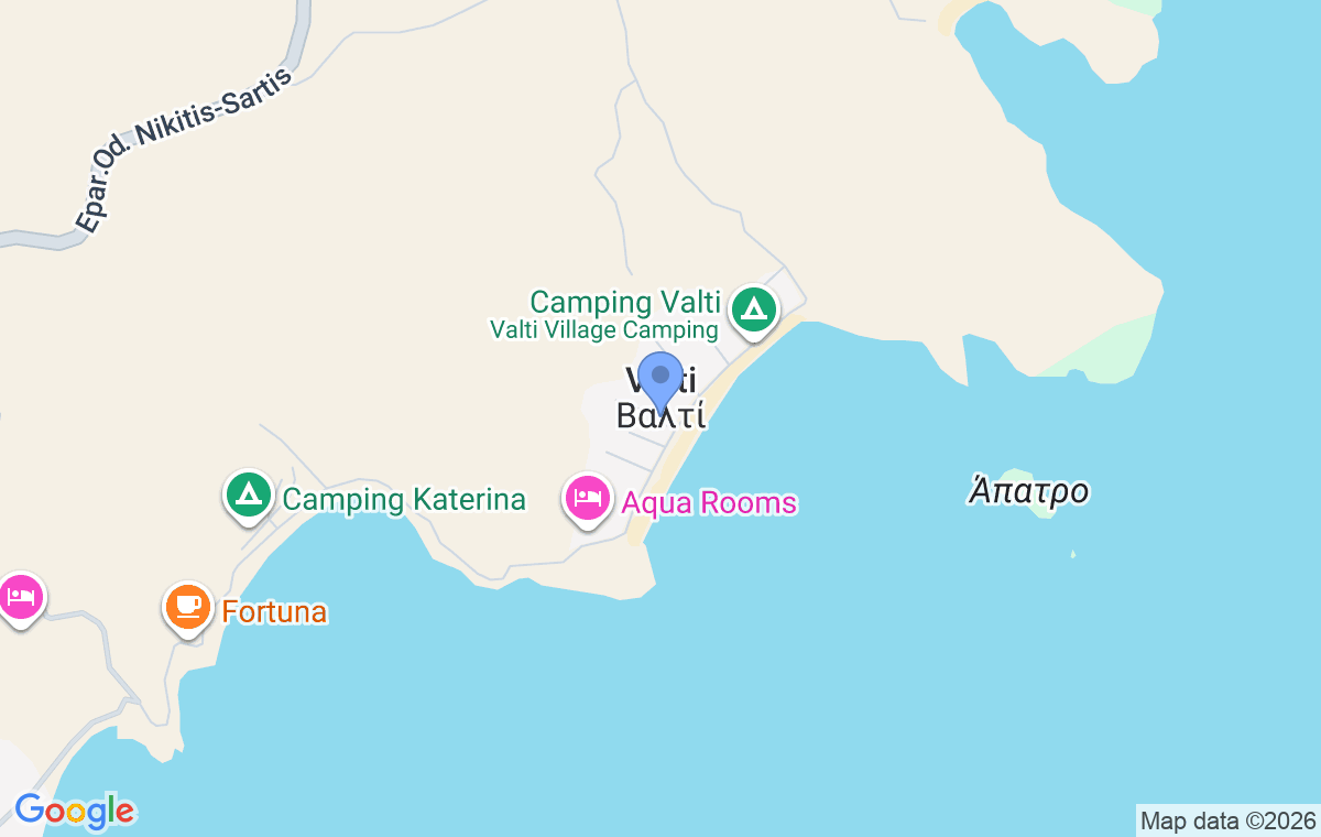 Accommodation location map