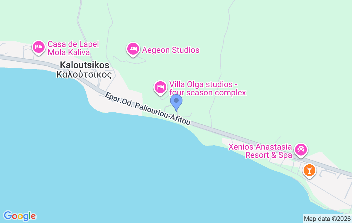 Accommodation location map