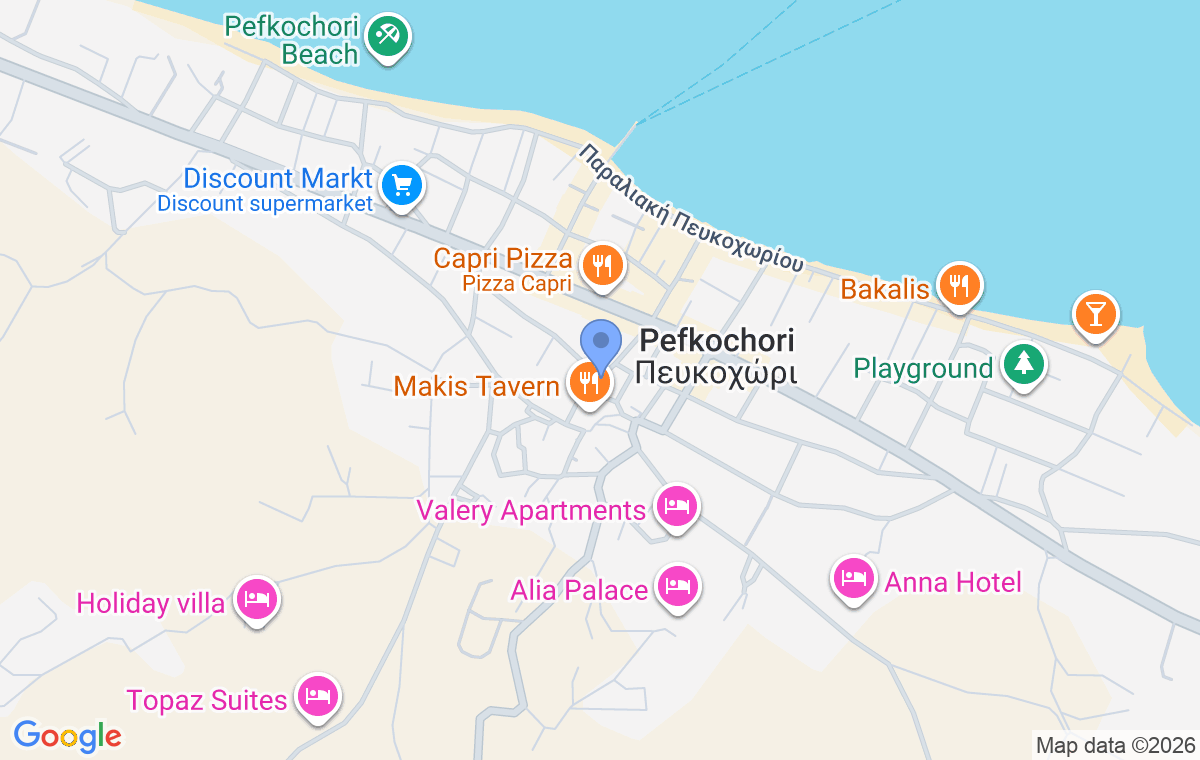 Accommodation location map