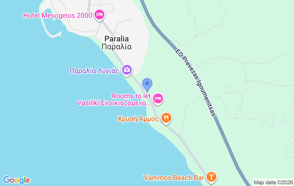 Accommodation location map