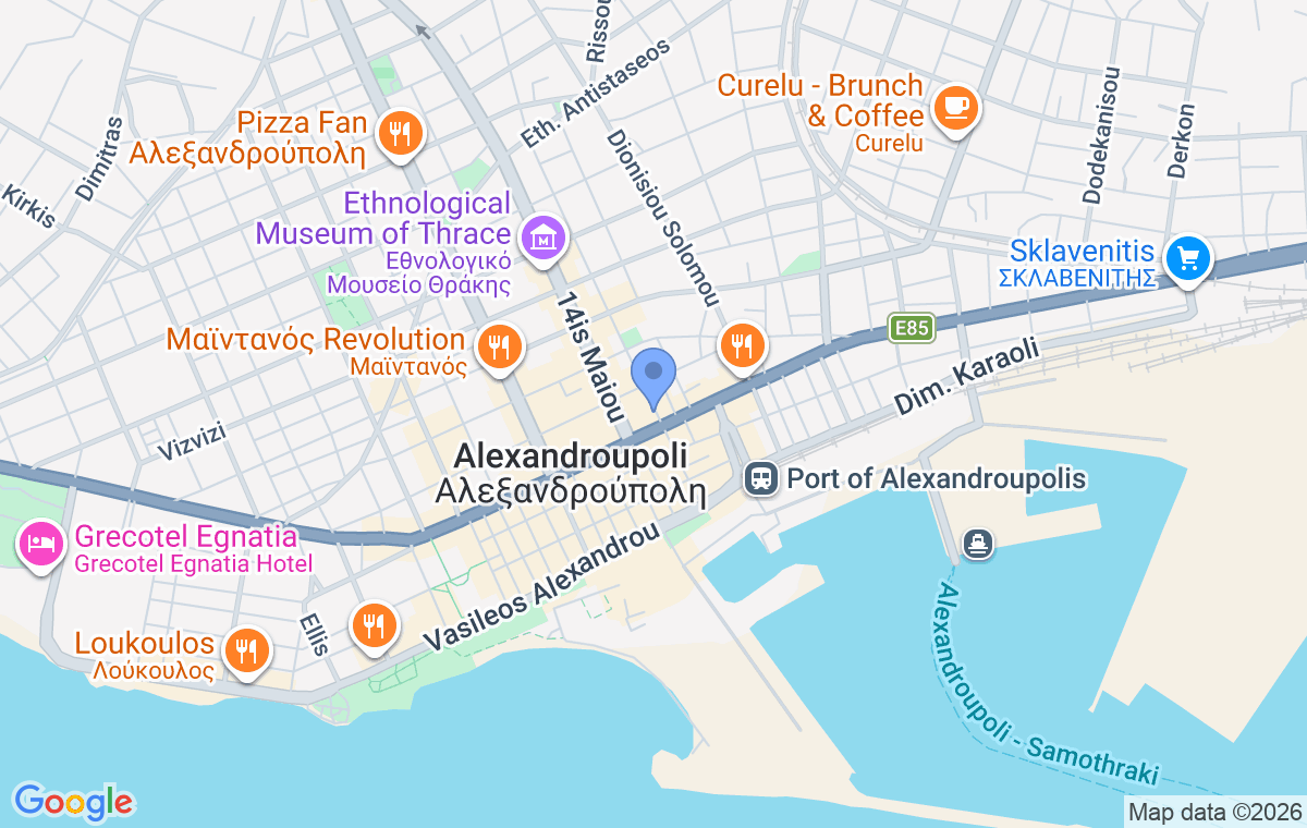 Mapa lokacije smeštaja