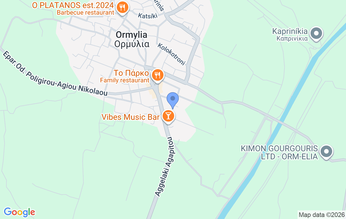 Accommodation location map