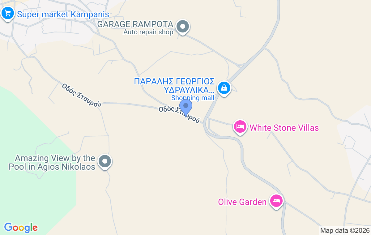 Accommodation location map