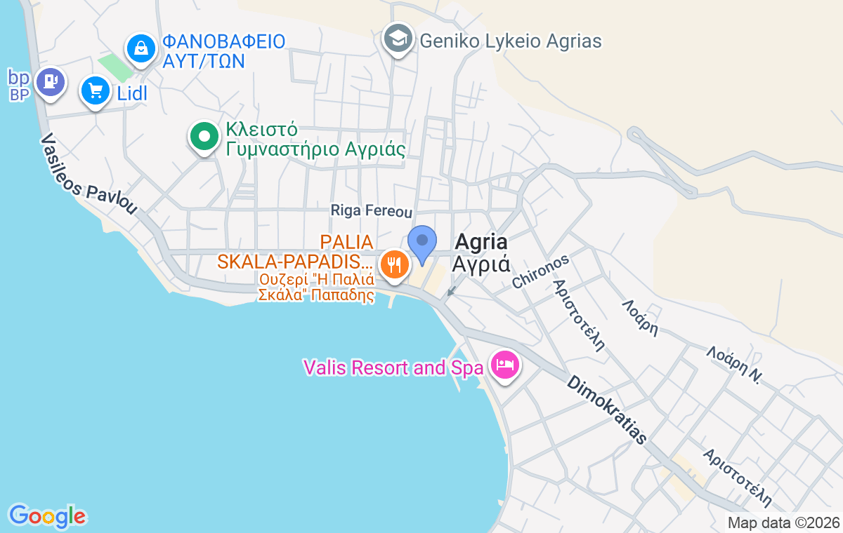 Accommodation location map