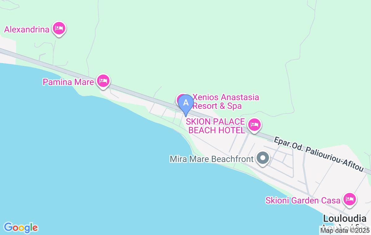 Accommodation location map