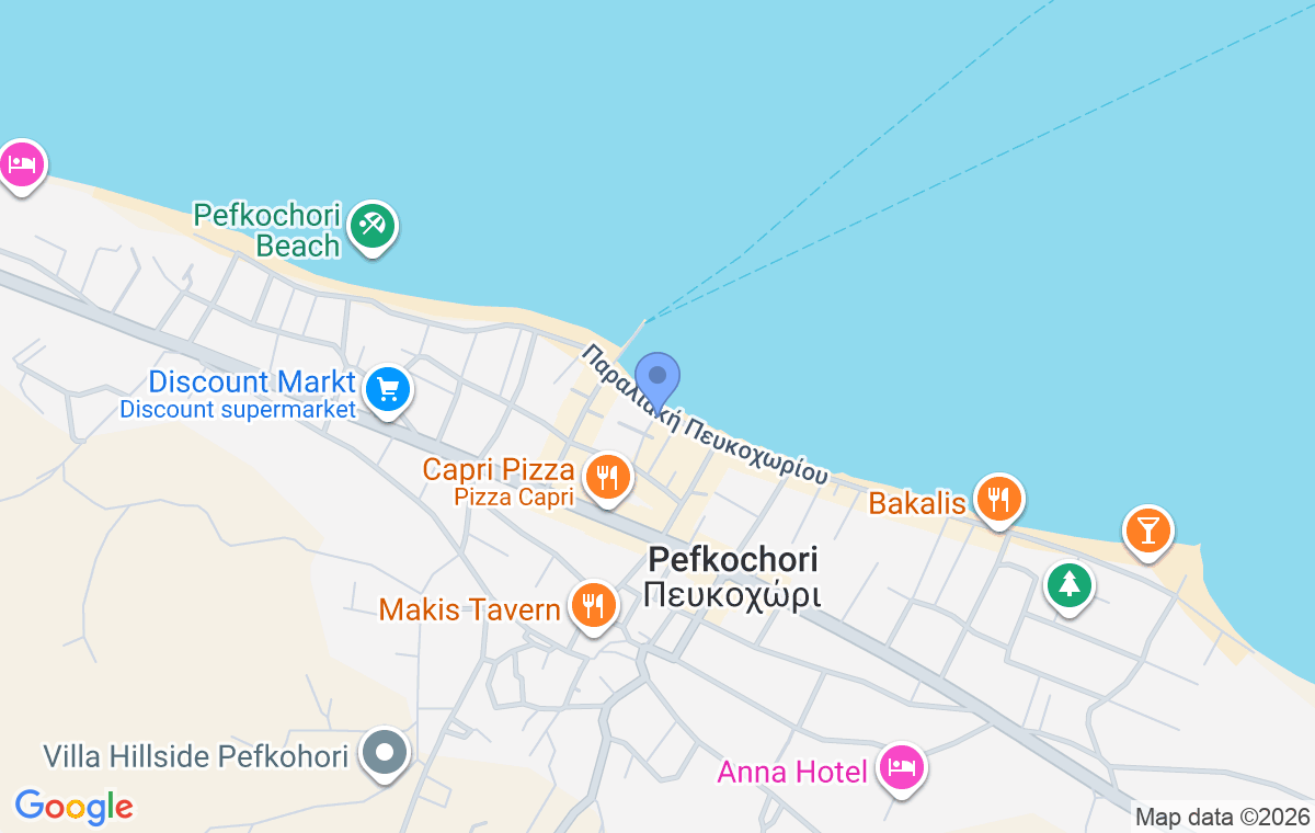 Accommodation location map