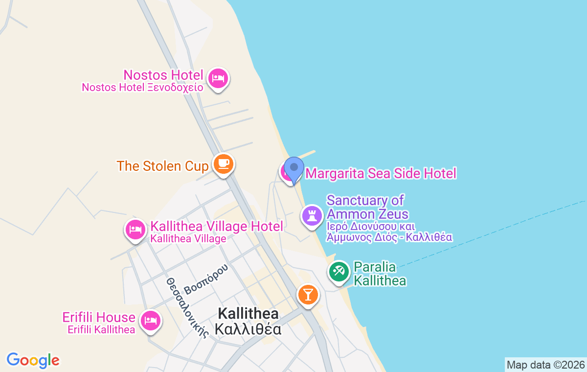 Accommodation location map